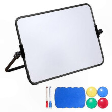 Magnetische A4-Whiteboard-Tafel, doppelseitig abwischbare Tafel, tragbare und leicht zu reinigende Schreibfläche