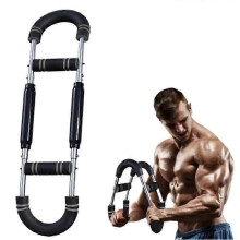 Twister Armtrainer, einstellbarer Federwiderstand (40-100 lb) für Brust-, Trizeps- und Unterarmtraining