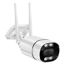 5MP True Full Color Night Vision 2.4Ghz WiFi IP Security Camera, Surveillance Bullet Camera with Metal Housing & IP66 Weatherproof, Easy Remote Access