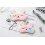 Μάσκα ύπνου Rainbow Bunny Eye Mask Μάσκα ματιών για Slee Μεταξωτό κάλυμμα ματιών ζώ 6