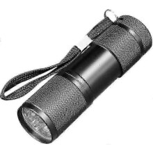 9-LED-UV-Schwarzlicht-Taschenlampe zur Erkennung