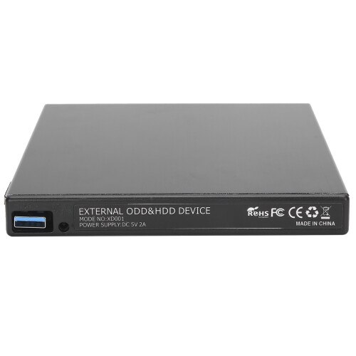 Φορητή εξωτερική μονάδα CD DVD, συσκευή ανάγνωσης δίσκων USB3.0 υψηλής ταχύτητας, plug & 2
