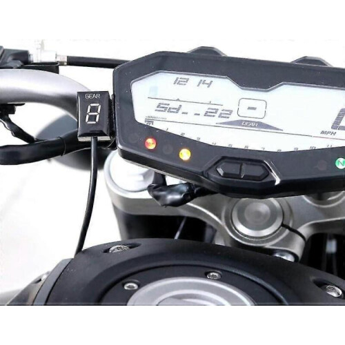 Ένδειξη ταχύτητας για μοτοσικλέτα Yamaha με αδιάβροχη οθόνη LED ECU (μπλε) 2