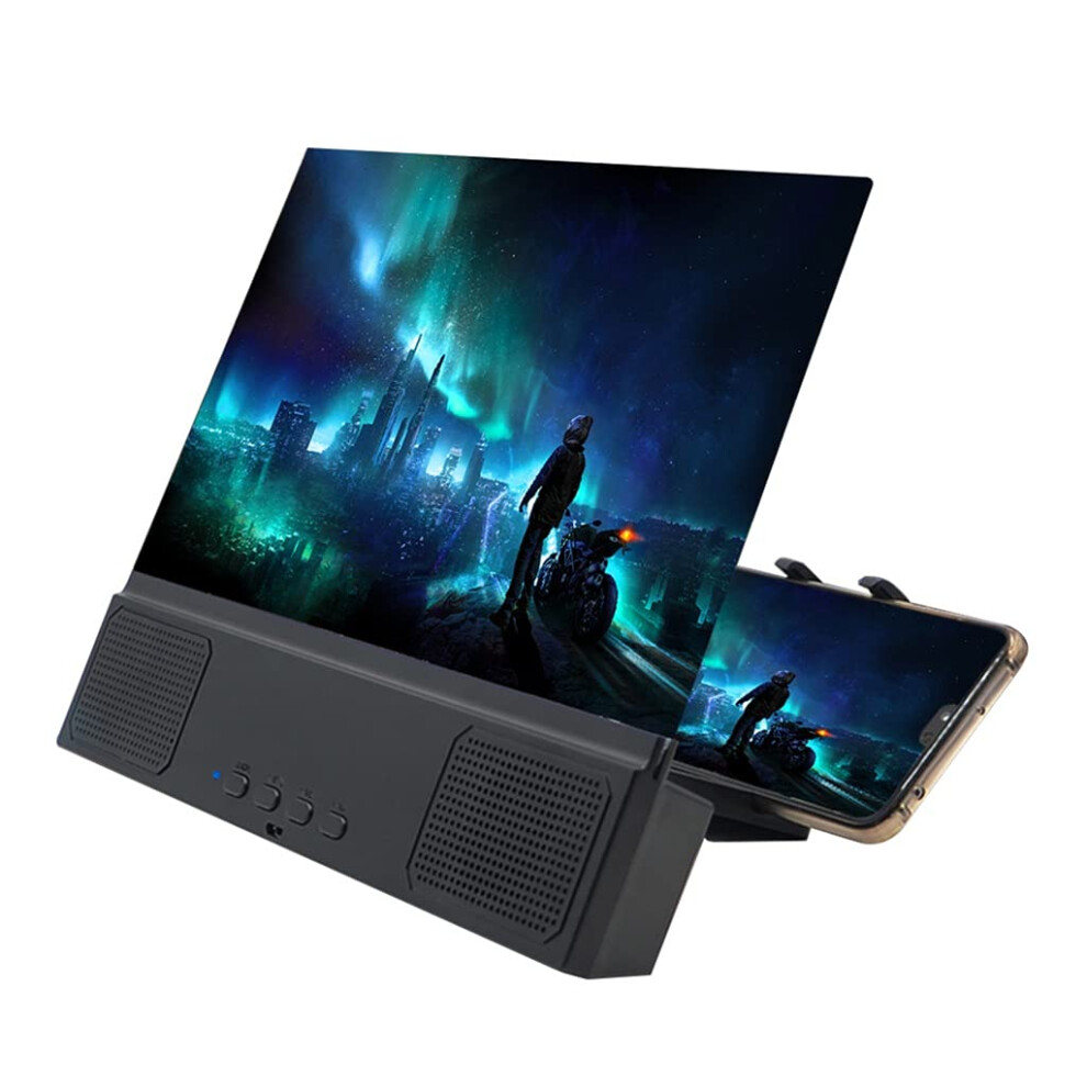 Video Magnifier Cellphone Amplifier Stand Bracket Foldable Holder Stand Video Amplifier 12 Inch L2 Mobile Phone Screen Present 9365049359757