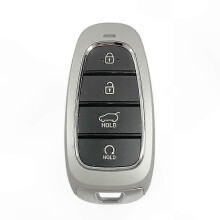 4-Tasten-Schlüsselanhänger mit 433-MHz-ID47-Chip für schlüssellosen Zugang und Start, kompatibel mit der Hyundai Tucson 2022 Smart Remote