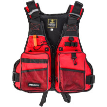 Life Jacket for Adults Fishing Vest Multifunctional Solid Vest Outdoor Leisure