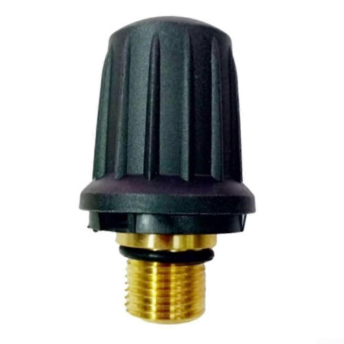 Αυθεντική βαλβίδα ασφαλείας ατμοκαθαριστή ορείχαλκου με κλειδαριά ασφαλ 1