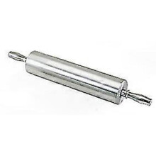 Nudelholz, 45 cm langer Teigroller aus Aluminium für Gebäck und Brot