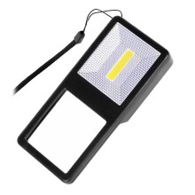 Glass with Light 3X Magnification LED Handheld Magnifying Glasses, for Seniors