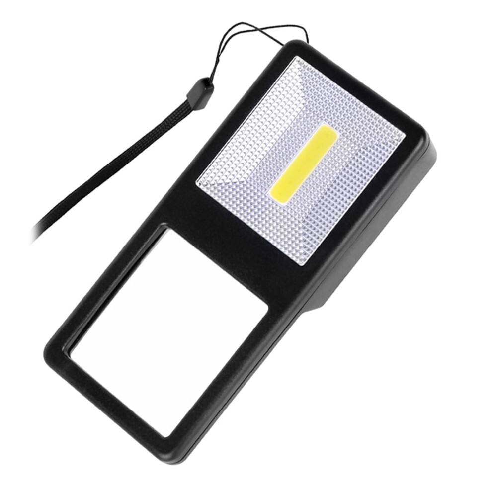 Light Glass With 3X Magnification Led Handheld Magnifying Glasses, For Seniors