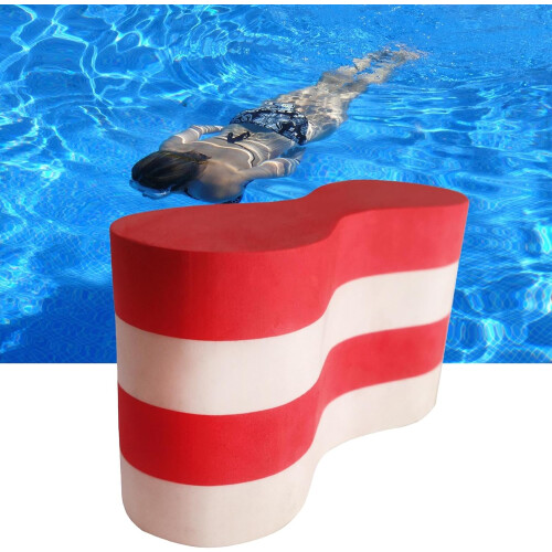 Pull Buoy Float Swimming Pull Float 4 Layers Floating Legs and Hips Support Training Aid for Men Women Beginners Water Exercise, Red Ref: 4296 1
