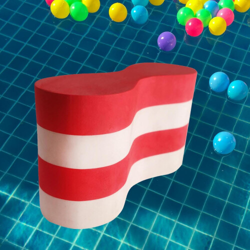 Pull Buoy Float Swimming Pull Float 4 Layers Floating Legs and Hips Support Training Aid for Men Women Beginners Water Exercise, Red Ref: 4296 2