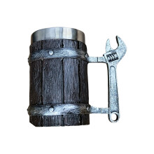 Tasse à bière adaptée au Camping, avec isolation à Double-clé