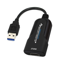 HDMI Drive-Free Game Capture Card,1080p USB 2.0 Live Video Recorder Capture Card,Reliable Streaming Adapter Cable for Live Broadcasts Video Recording