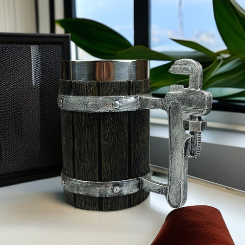 Tasse à bière adaptée au Camping, avec isolation à Double-clé 2