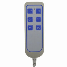 SK-04 Handbedienung für Aufstehsessel IP66 Fernbedienung für Hubbetten mit elektrischer Schubstange und 8-poligem 9-adrigem Stecker