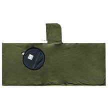 Multipurpose Camp Poncho Sleeping Bag for Backpacking, Hiking Outdoors Army Green
