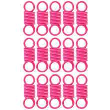 (As show, One size) 15Pcs Extension Spring Colorful Compression Small Tension Springs for Bag Strap Adapter