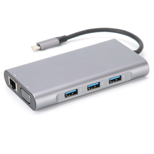 Σταθμός σύνδεσης USB-C εξαιρετικά υψηλής απόδοσης, διπλή οθόνη HDMI4K, προσαρμογέας Fast 2