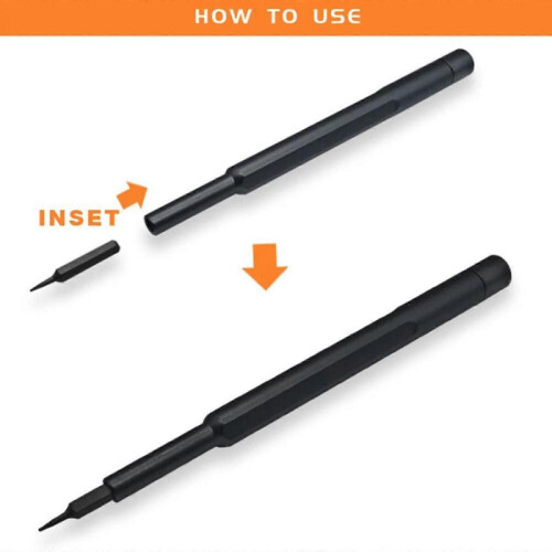 Magnetic Screwdriver Set Replaceable Screwdriver Bits for Men Tools Gift 2