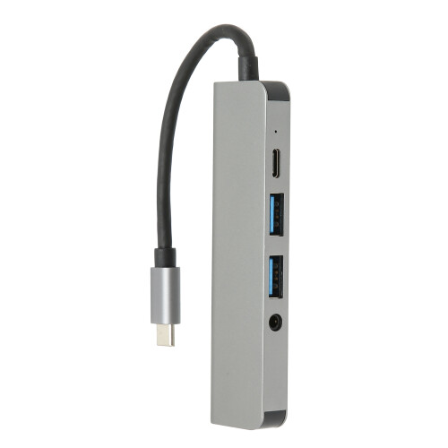Κόμβος 5 σε 1 USB, φορητός σχεδιασμός από κράμα αλουμινίου για βελτιωμένη 1