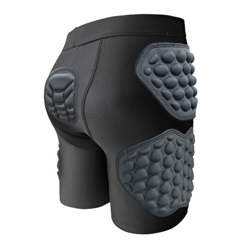 Padded compression shorts for teenagers
