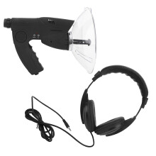 Dispositivo de escuta para exploração da natureza, orelha biônica, amplificador de som com microfone parabólico, monitoramento de som em tempo
