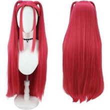 (B) Costume Wigs Cosplay for Kids, Rumi Mira Zoey Costume Wigs Purple Braids Wig Halloween Cosplay Props, Anime Cosplay Wig!ZZ39