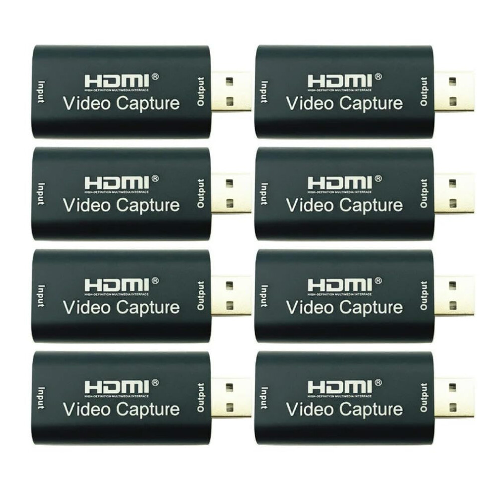 For Mini Video Capture Card Usb 2.0 Hdmi Video Card Grabber Record Box For Ps4 Game Dvd Camcorder Hd Camera Recording Live Streaming 9426802934434