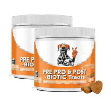 (2pcs) Pet Pre Pro Postbiotic Digestive Treats For Dogs - Gut Health, Sensitive 120pcs