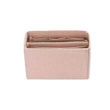 (22*11*13, Khaki) Felt Bag Organizer With Zipper,purse Organizer Insert, Handbag & Tote Shaper, For Speedy Neverfull Tote