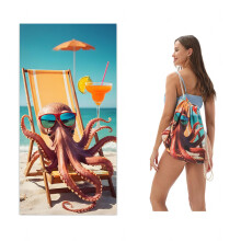 2 in 1 Beach Towel Convertible into a Storage Bag Microfibre Towel for  Women Men Beach Essentials (32 x 63 Inches / 80 x 160 cm), E Ref: 9092