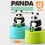 (Green) 60 Minutes Panda Kitchen Timer No Battery Mechanical Countdown Clock Alarm Tool 3