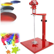 Pneumatic Paint Mixer with Folding Blades and Stainless Shaft for Industrial Gallon Mixing