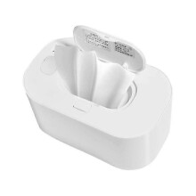 (Constant Temperature, white) Baby Wipe Warmer with Digital Display Large Capacity Baby Wet Wipes Warmer Dispenser USB Powered