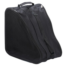 Ice skate bag for waterproof, breathable, portable black