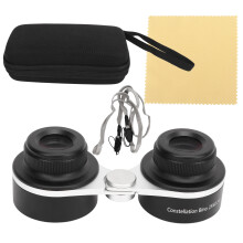 Elegantes prismáticos de ópera con diseño vintage, corrección dióptrica integrada en el ocular, imagen brillante sin reflejos, perilla de