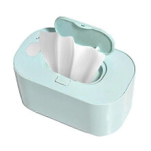 (Constant Temperature, green) Baby Wipe Warmer with Digital Display Large Capacity Baby Wet Wipes Warmer Dispenser USB Powered
