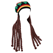 Dreadlocks – chapeau tressé pour adultes, unisexe, pratique,