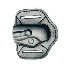 Leather Sheath Custom Leather Case Cover for Spyderco Para3 Replacement Accessories Black Ref: 2068