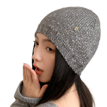 Bonnets à la mode paillettes chapeau doux-Argent Avec étiquette1