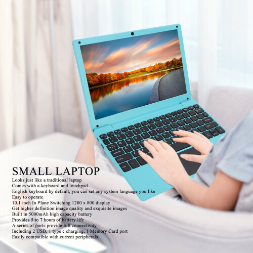 10,1-Zoll-Quad-Core Android 13.0 Laptop mit 5000mAh Akku 2