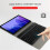 Ασύρματο πληκτρολόγιο Bluetooth για tablet Samsung, μαγνητικά αποσπώμενο κάλυμμα βάσης από 4