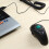 Ασύρματο εργονομικό ποντίκι Trackball, πλοήγηση ελεγχόμενη με τον αντίχειρα που 5