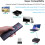 Souris aérienne polyvalente, télécommande sans fil 2,4 GHz multifonction pour Windows, Android, macOS et Linux, large compatibilité, Plug and 4