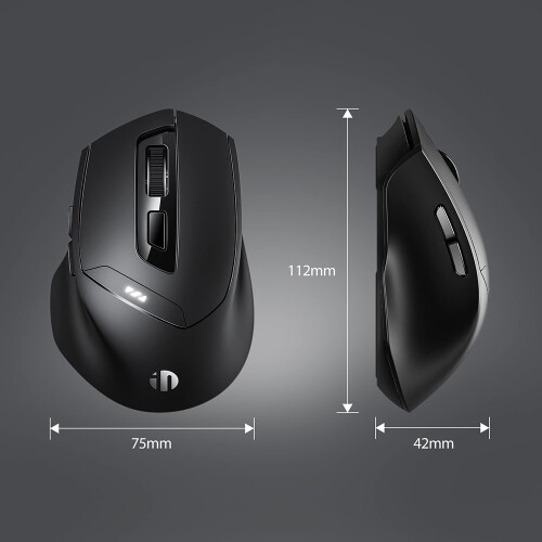 Ποντίκι Bluetooth υψηλής απόδοσης, εργονομικός σχεδιασμός που εξασφαλίζει άνεση κατά 1