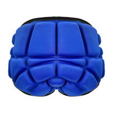 Hip protector for snowboarders, portable equipment, blue S