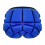 Hip protector for snowboarders, portable equipment, blue S 1