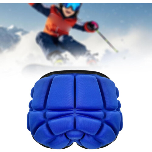 Hip protector for snowboarders, portable equipment, blue S 1