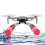 Système de train d'atterrissage flottant pour DJI Mini, éléments de structure de flottaison assurant des opérations aquatiques fiables, 6